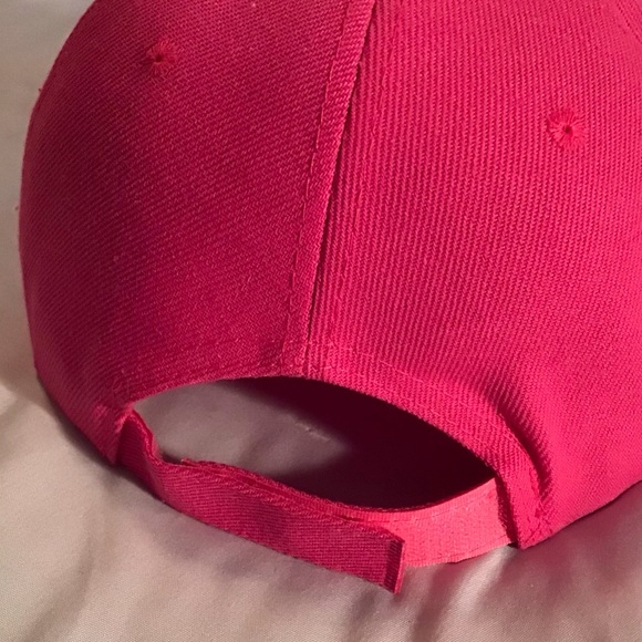 Hand-Painted Pink Elephant Baseball Hat - Picture 4 of 6